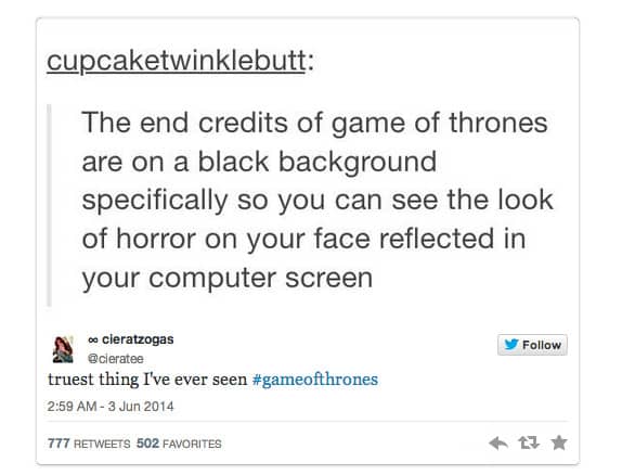 twitter game of thrones