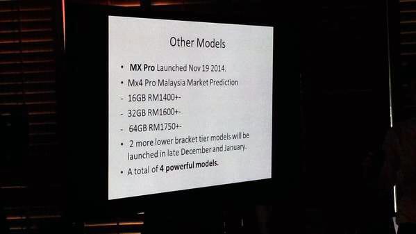 MX4 Pro Malaysia Launch