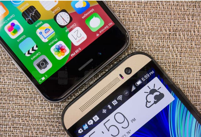 Iphone 6 vs HTC ONE M8 