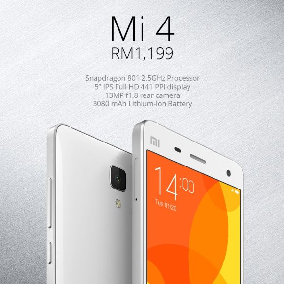 Xiaomi Mi4 3G