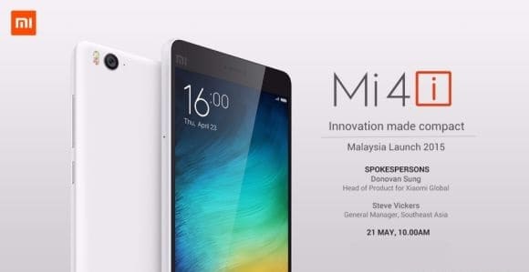 Xiaomi Mi4i Malaysia launch