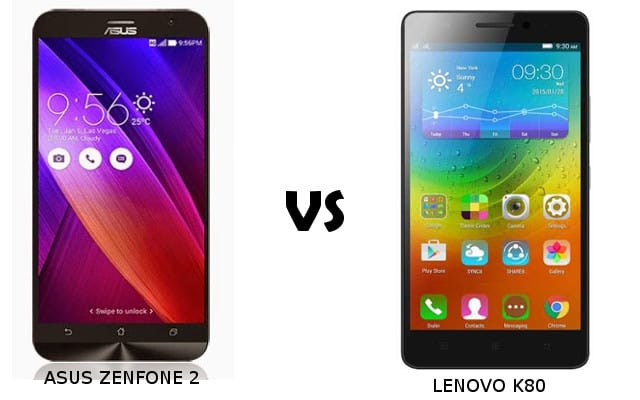 ASUS ZenFone 2 vs Lenovo K80