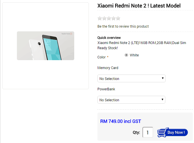 redmi note 2