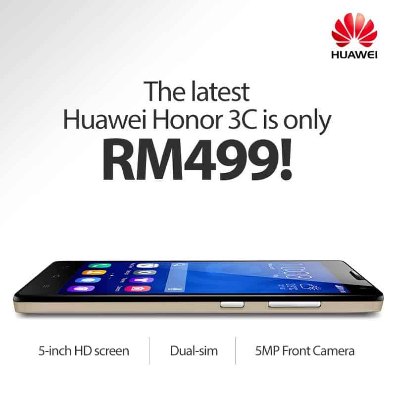 Huawei Honor 3C Malaysia