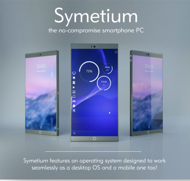 Symetium smartphone