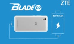 ZTE Blade D2 – A new budget 4,000mAh smartphone