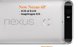 New Nexus 6P with 4 GB of RAM and SD 820!