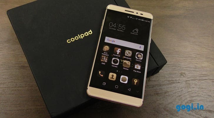 Coolpad Max with 4GB RAM for $371