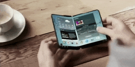 foldable display phone