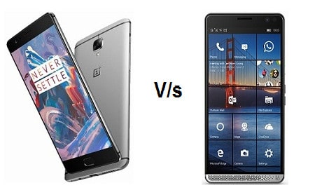 HP Elite x3 vs OnePlus 3