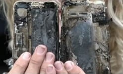 iPhone 7 exploded burning a car in Australia