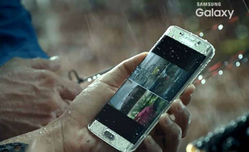 things not to do phone rain