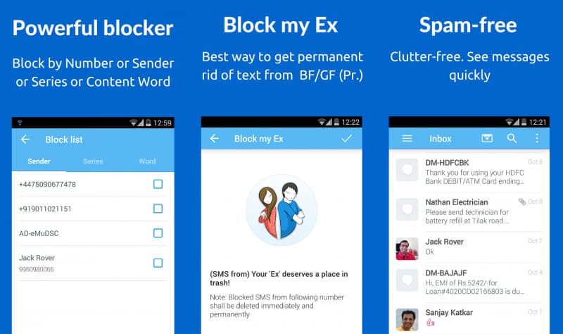calls & texts blocking apps 3