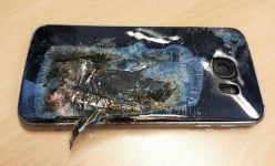 Breaking news: Samsung Galaxy S6 exploded in a flight !!!