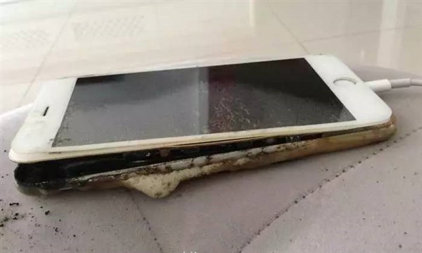 iPhones exploded