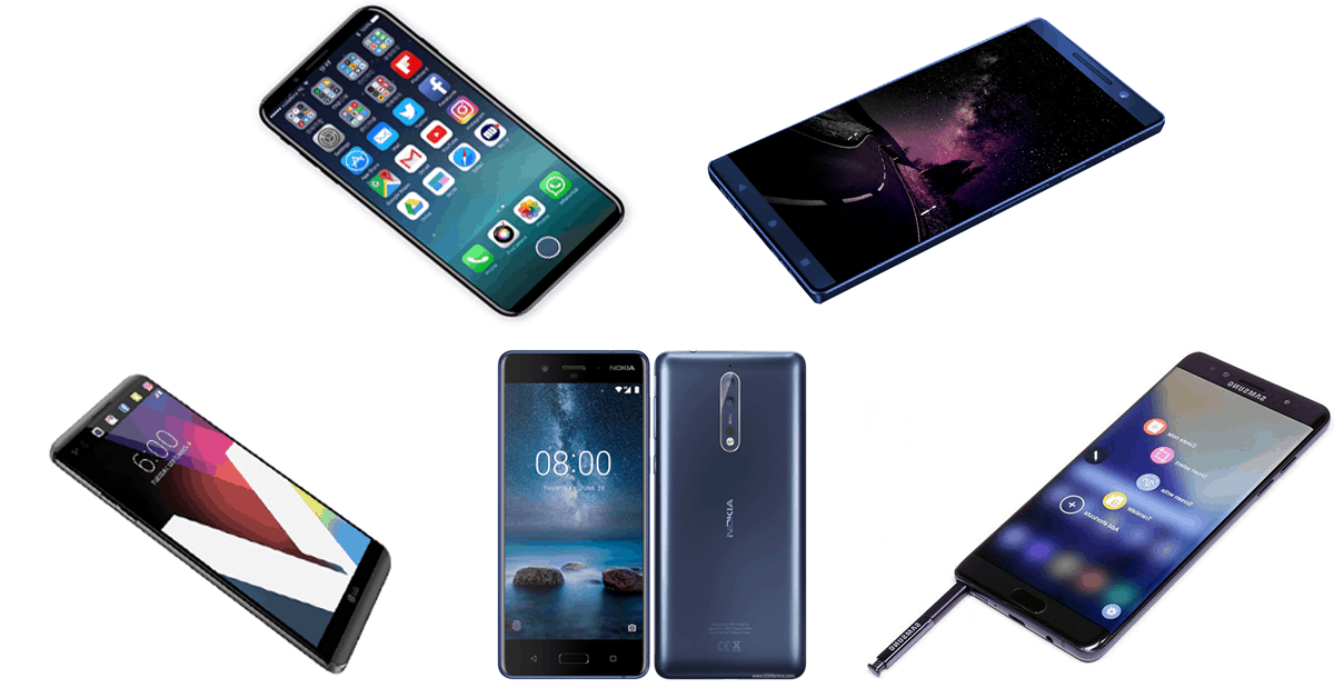 Top 5 newest phones