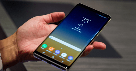 Galaxy Note 8 arriving