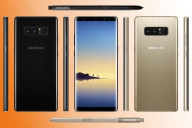 Galaxy Note 8 arriving
