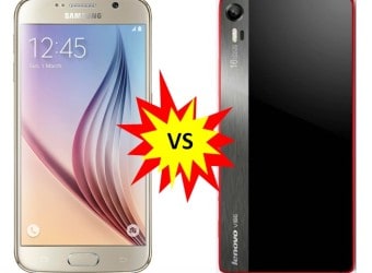 Lenovo Vibe Shot vs Samsung Galaxy S6