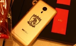Meizu MX5 Hengda version with Golden theme and Hengda scarf