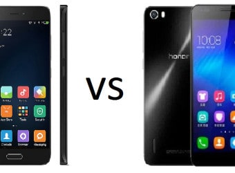 Huawei Honor 6x vs Xiaomi Mi 5c