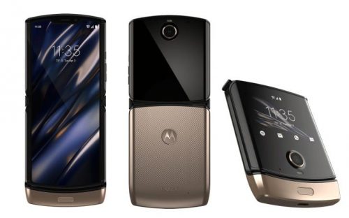 Motorola Razr Blush Gold