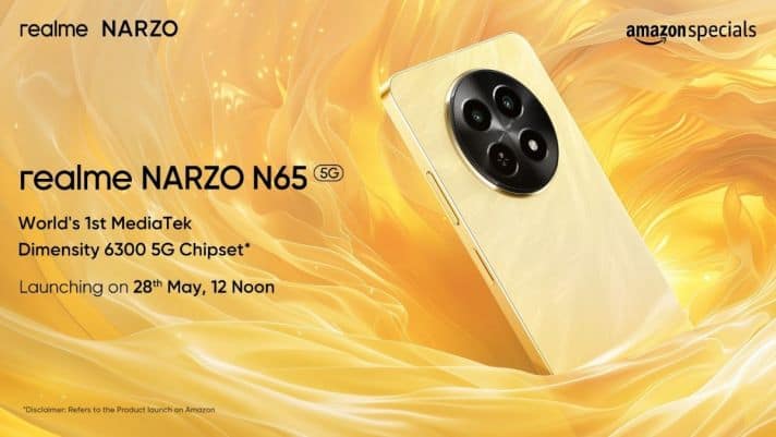 Realme Narzo N65 Specs: 50MP Cameras, 5000mAh Battery!
