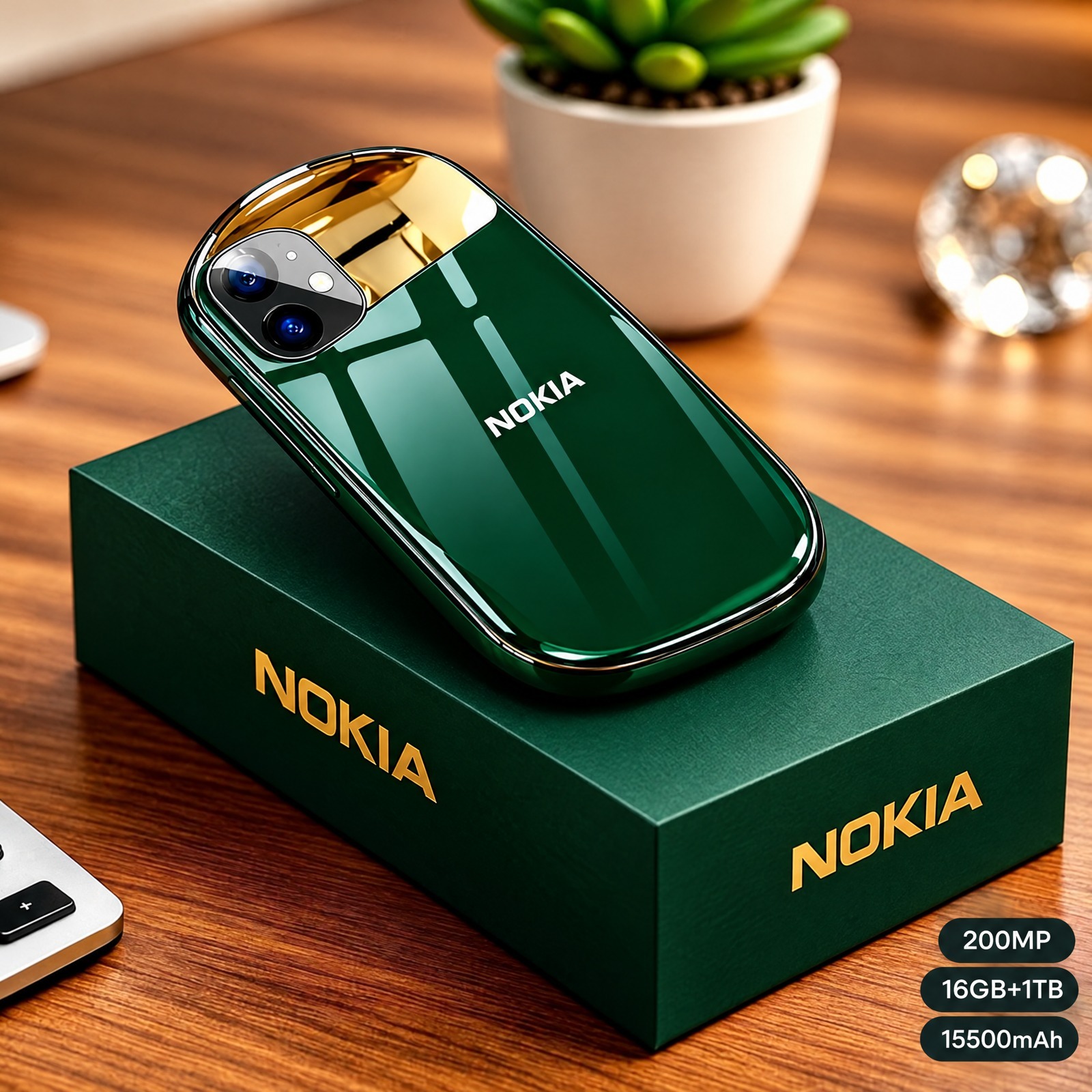 Nokia Arrow Mini 2026 Specs: 16GB RAM, 200MP Camera, 15,500mAh Battery!