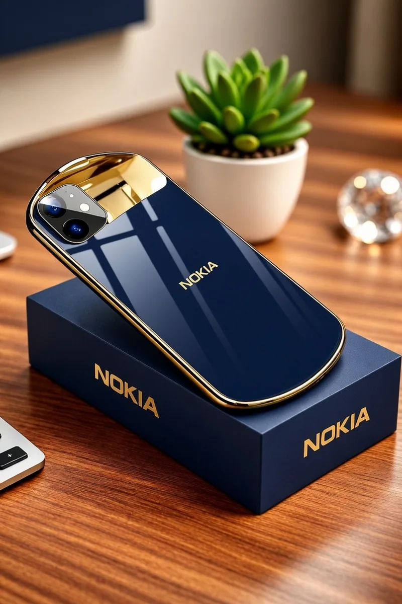 Nokia Arrow Max 2026 navy blue and gold