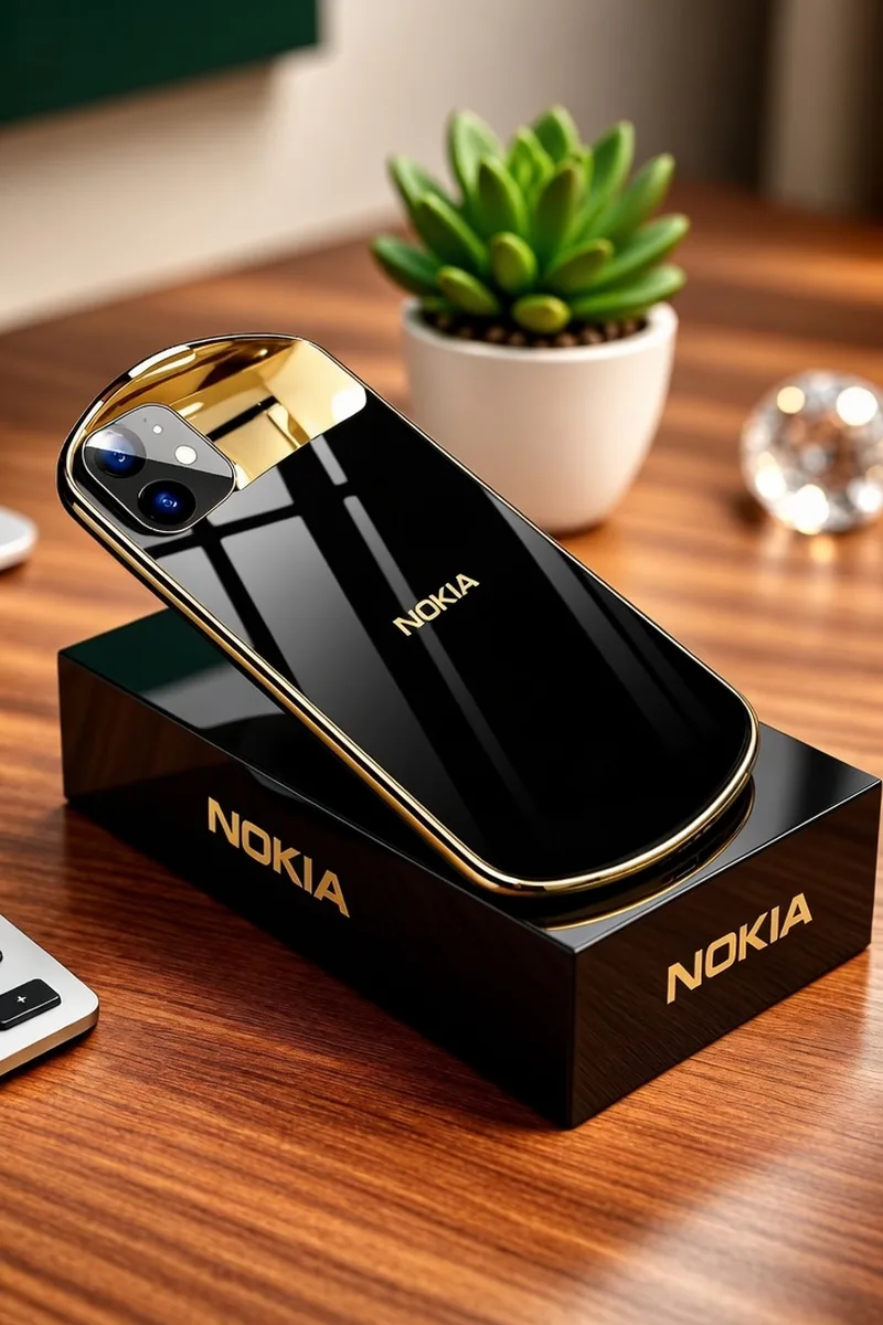 Nokia Arrow Max 2026 piano black and gold