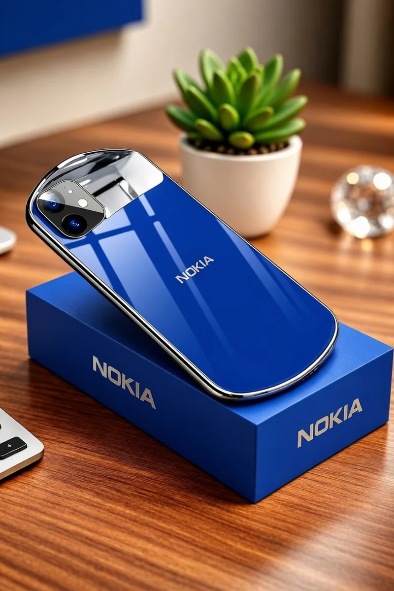 Nokia Arrow Max 2026 electric blue and chrome