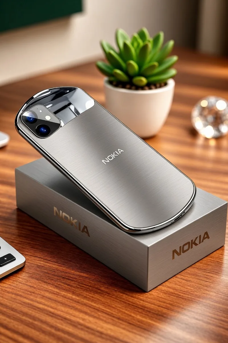 Nokia Arrow Max 2026 titanium and chrome