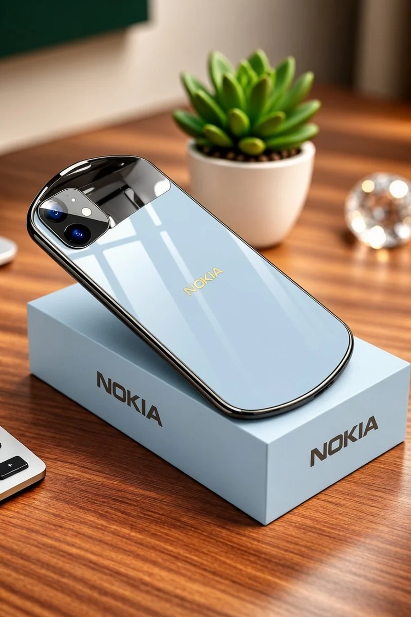 Nokia Arrow Max 2026 ice blue and gunmetal