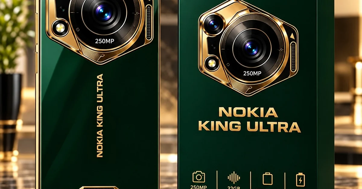 Nokia King Ultra 2026 Specs: 250MP Camera, 32GB RAM!