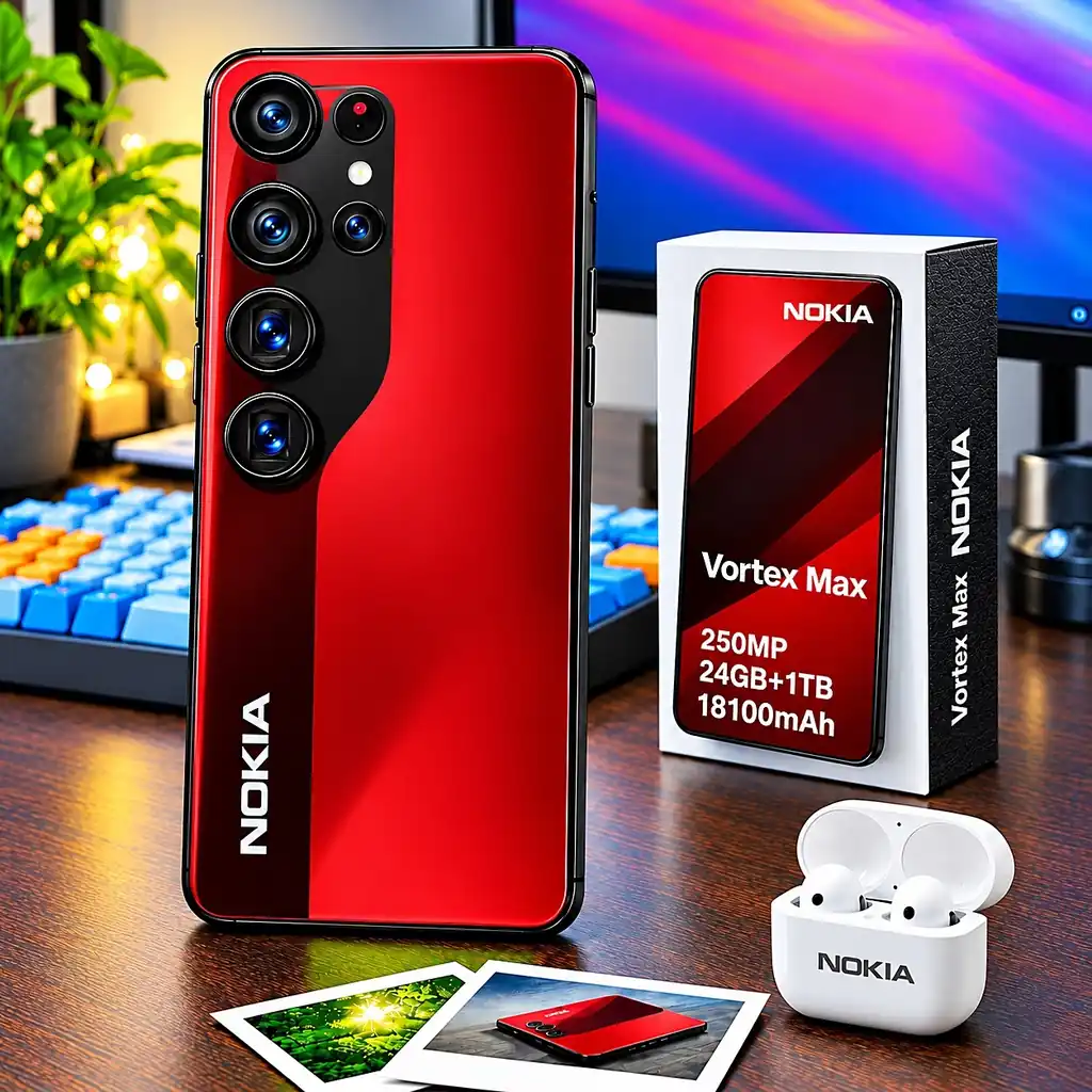 Nokia Vortex Max 2026 Specs: 24GB RAM, 18100mAh Battery!
