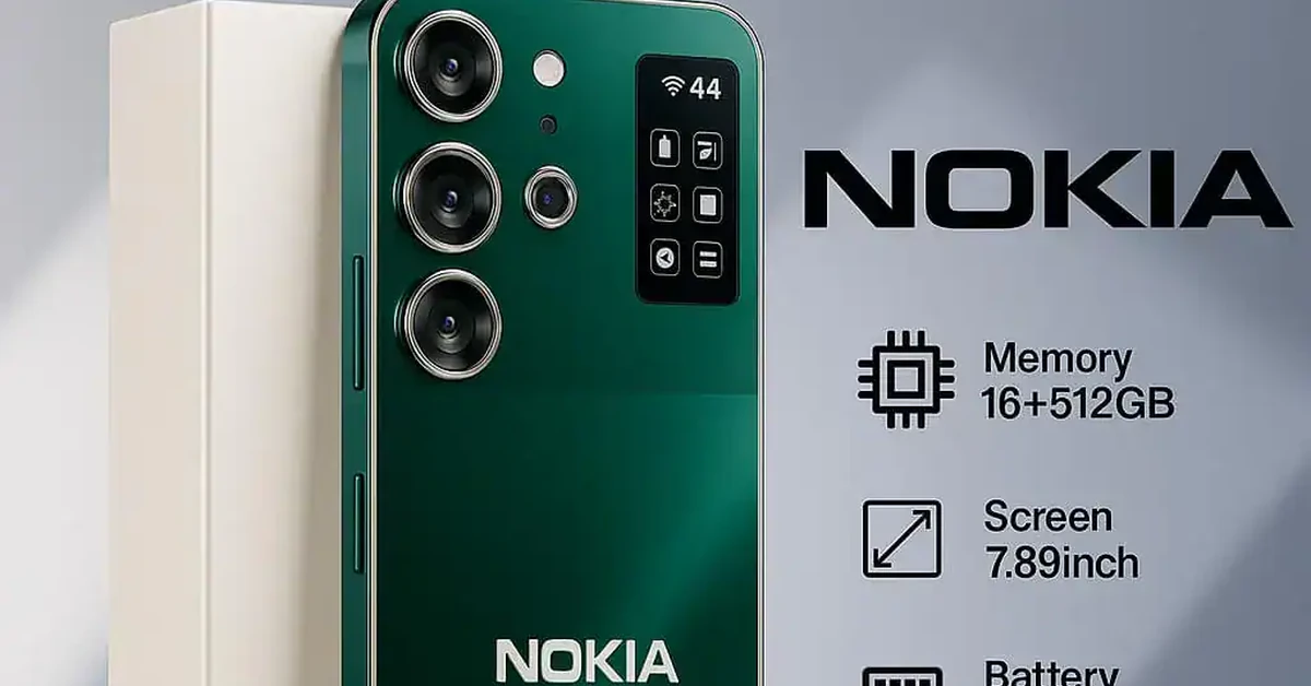 Nokia X200 Ultra हरे रंग में